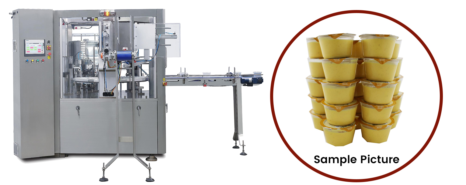 High-Speed Piston Pump Paste Cup Fill-Sealer