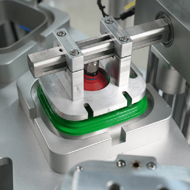 Powder Tub Fill Seal Lid Closing Machine