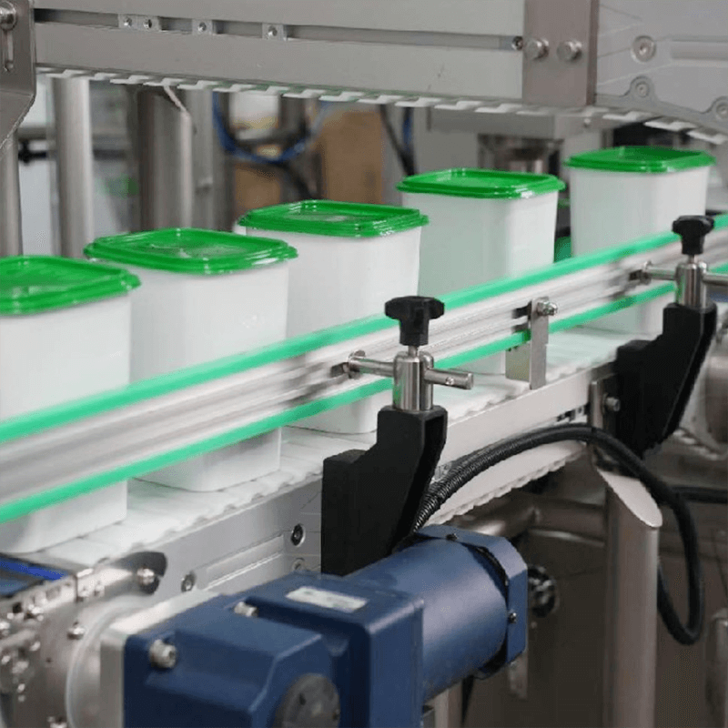 Powder Tub Fill Seal Lid Closing Machine