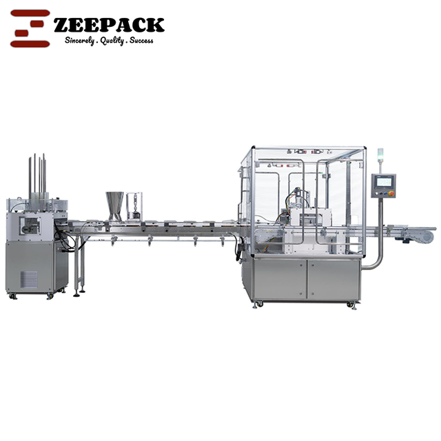 Clamshell Tray Fill Close Machine