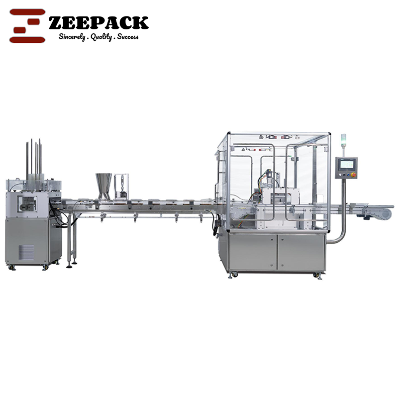 Clamshell Tray Fill Close Machine