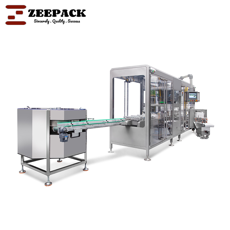 small cups vertical cartoning packing line