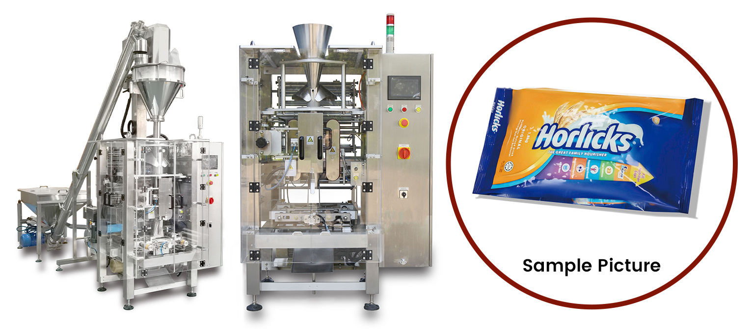 Auger-Filled Powder Vertical Bag Machine