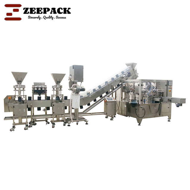 Multi Kinds Of Products Premade Pouch Packaging Machines