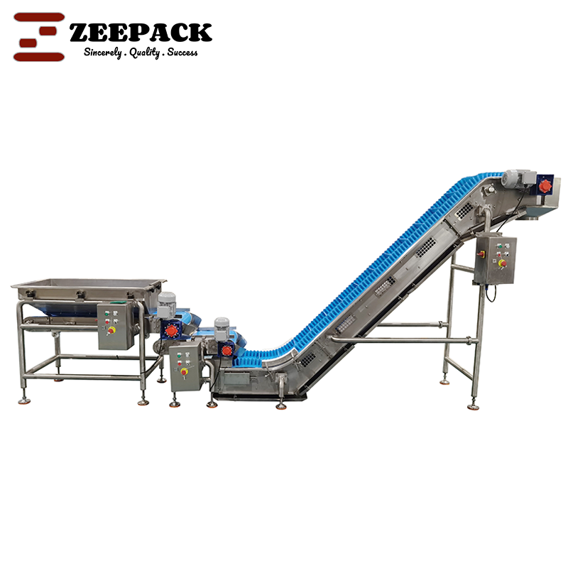 Easy Clean Belt Incline Conveyor