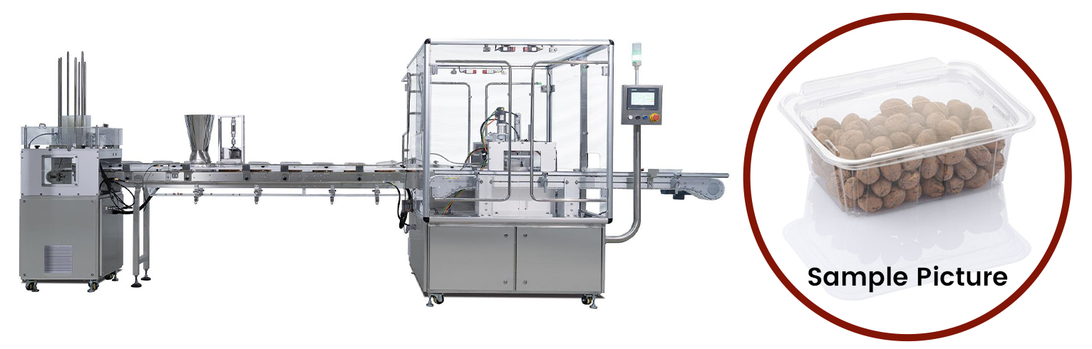 Precision Clamshell Tray Sealing Machine