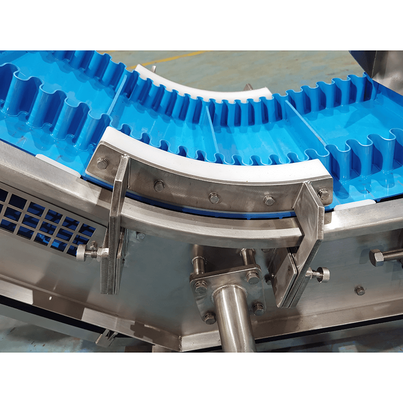 Easy Clean Belt Incline Conveyor