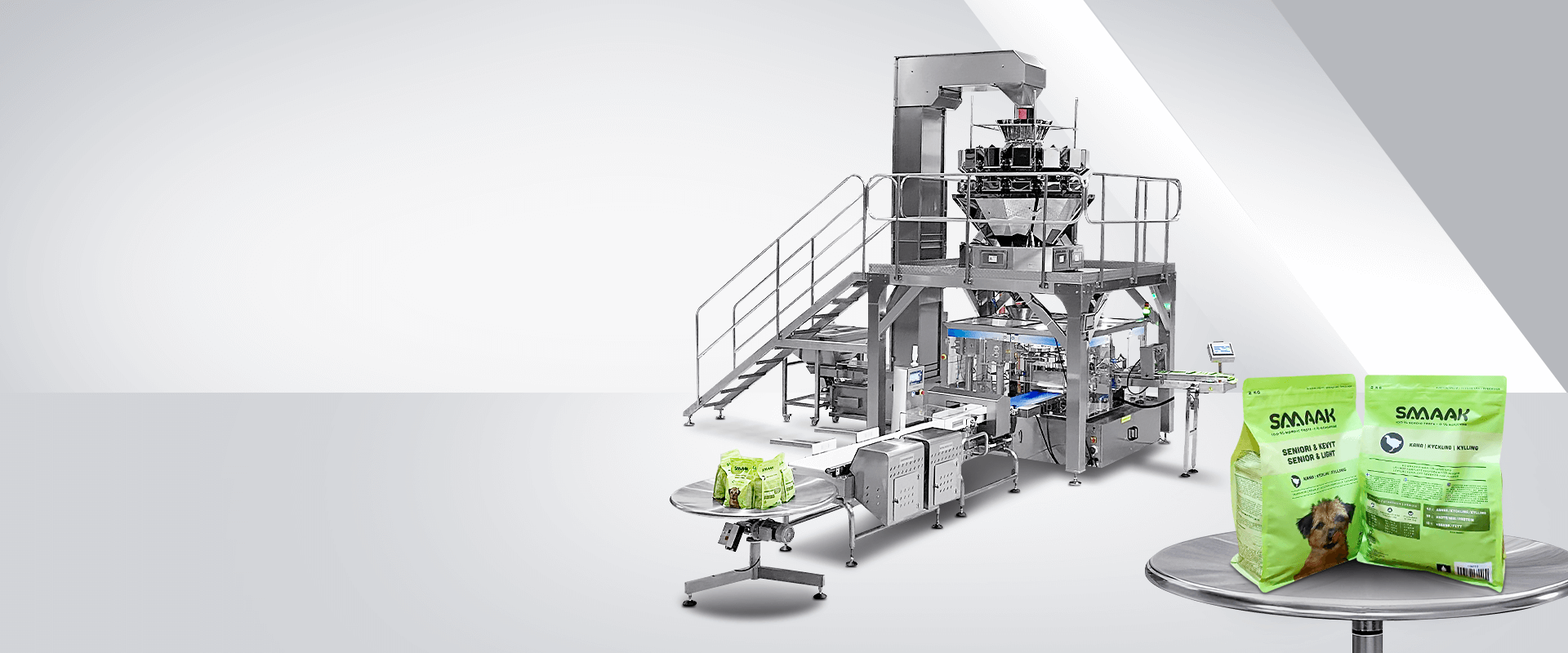 Rotary Granule Premade Pouch Packaging Machine